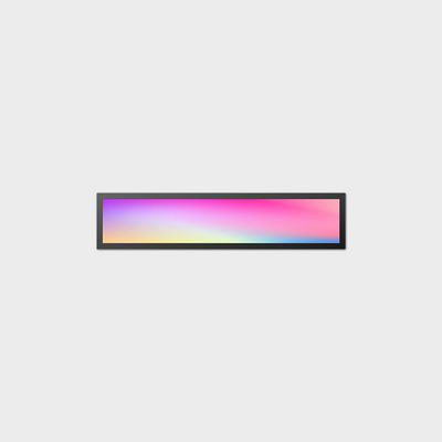 19Μηχανή διαφήμισης LCD 2 ιντσών 1900*360 LCD διαφημιστική οθόνη 500nit