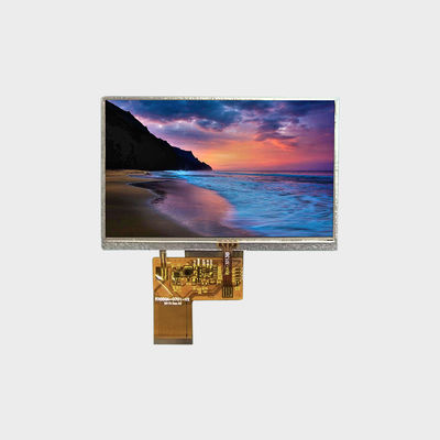Μέση και μικρή οθόνη LCD RGB 5,0 ιντσών 800×480 600Nits για συσκευές χειρός