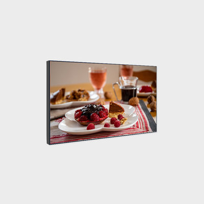 43 ιντσών τετραμερή LCD πλακέτα διαφήμισης 1000nits 0-50 ° C λειτουργία οθόνης