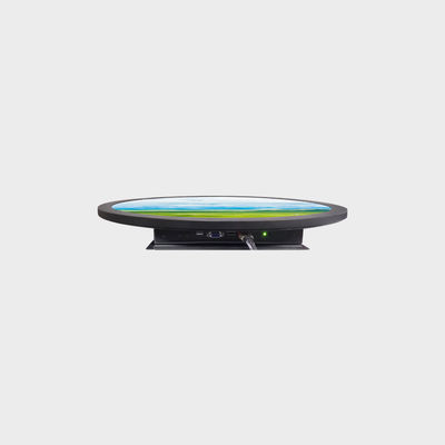 23.6 ίντσες Στρογγυλή οθόνη LCD 848*848 700nits Android Διαφημιστική μηχανή