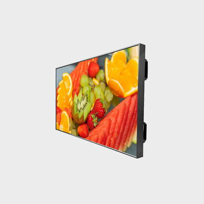 Διαφημιστικό μηχάνημα LCD εφαρμογής εξωτερικού χώρου οθόνης TFT 55 ιντσών υψηλής φωτεινότητας