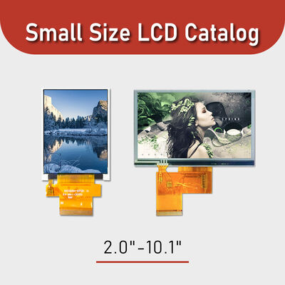 Μικρό μέγεθος 2"-10,1" Οθόνη LCD Καταλόγου Φωτεινότητα 250-1000 nits
