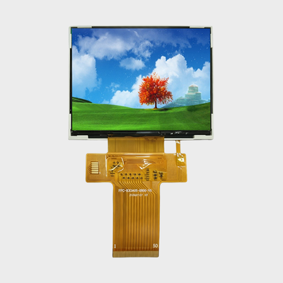 Λύση μικρής LCD 3,5 ιντσών με διασύνδεση 320*240 RGB Υποστήριξη Προσαρμογή φωτεινότητας