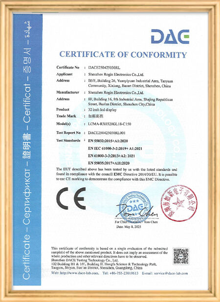 Κίνα Shenzhen Rogin Electronics Co., Ltd. Πιστοποιήσεις