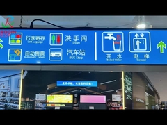 47.6 ιντσών Δύοπλευρη οθόνη διαφήμισης LCD 1920*360