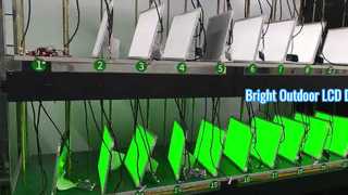 Λύση υψηλής φωτεινότητας οθόνης TFT 15 ιντσών