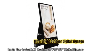 Ψηφιακή σήμανση μηχανής LCD για σήμανση εξωτερικού και εσωτερικού εστιατορίου